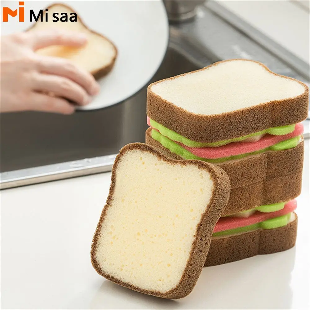 Sponge High Quality Multipurpose Double Sided Popular Creativity Customer Favorite Kitchen Miracle Cleaning Tool Pot Brush