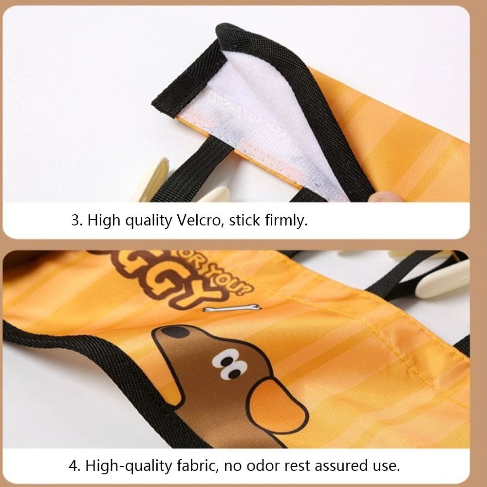 6 Clips Folding Clothes Hangers Multifunctional Space-saving Portable Socks Clip Rack Hanging Cartoon Hats Organizer Rack Scarf