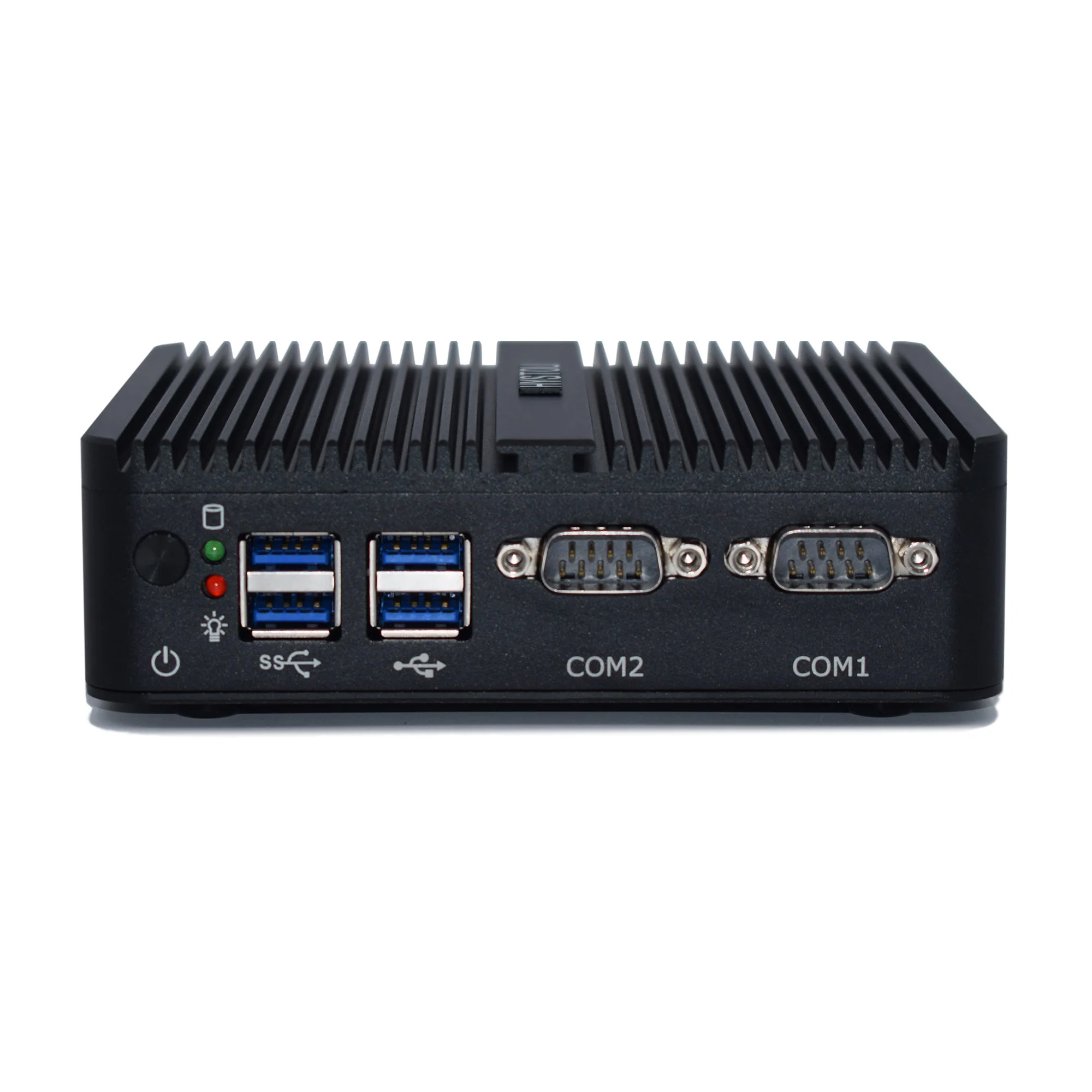 Quad Core Fanless Desktop Micro Mini PC Intel Celeron J4125 Windows 10 DDR4 2 Gigabit LAN RJ45 VGA Series Port Server Computer