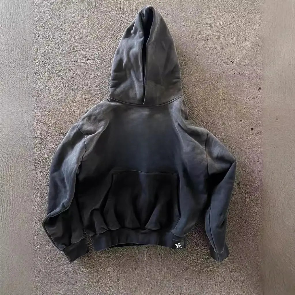 Europäische und amerikanische Mode Herbst Winter Farbverlauf Langarm Kapuzenpullover Bequemes Damenoberteil mit Buchstabendruck