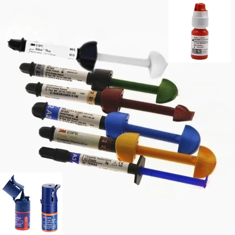 

Стоматологические материалы 3M УФ-отверждаемая жидкость Смола 250/350/P60 Смола 4 г Смола для восстановления зубов 3M Клей/УФ-отверждаемый клей