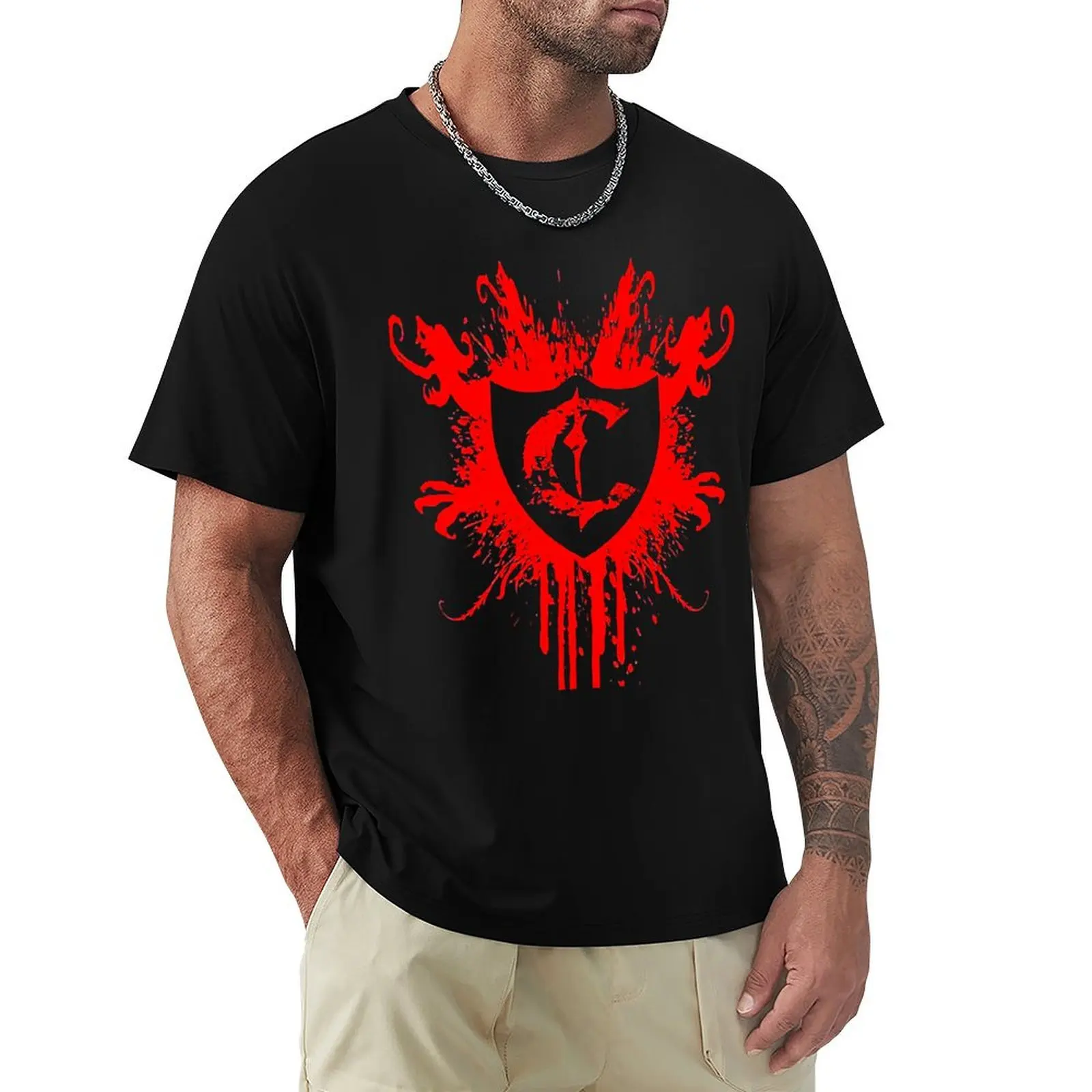 Beautiful Model Heaven Shall Metal Band Burn Gifts Music Fan T-Shirt Vintage Style Printed Top