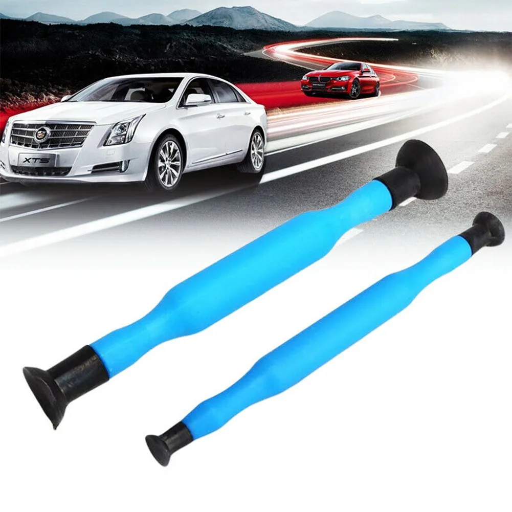 Double Ended Valve Grinding Hand Lapping Tool Set with Wooden Grip for Engine Valves Maintenance on Small and Large Vehicles