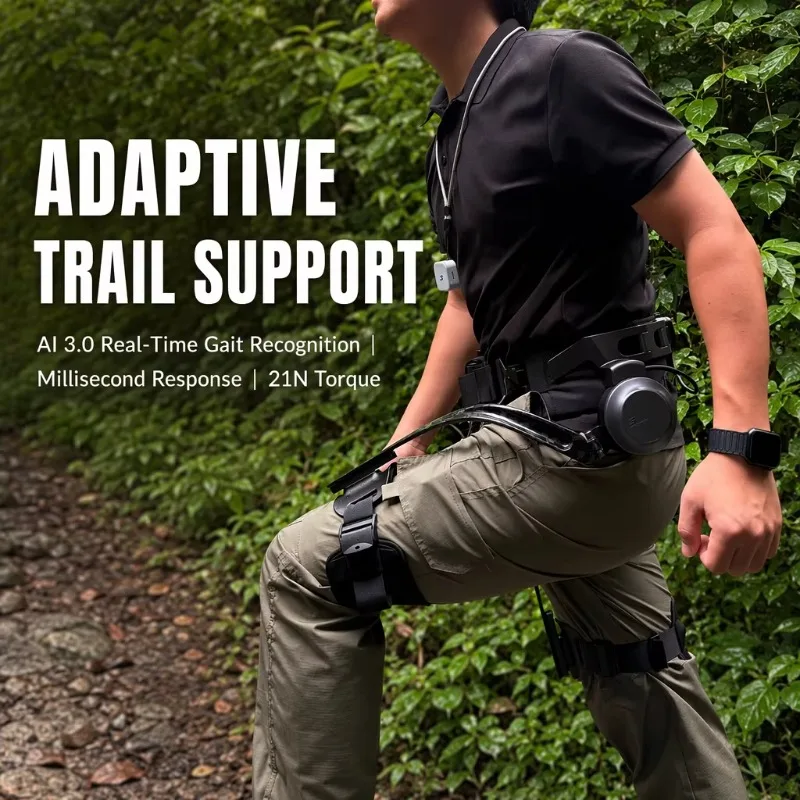 AI Powered Exoskeleton Power Walking Assist Robot Knee Strength Training Aids Climbing Assistant Mobility Walking Support Device