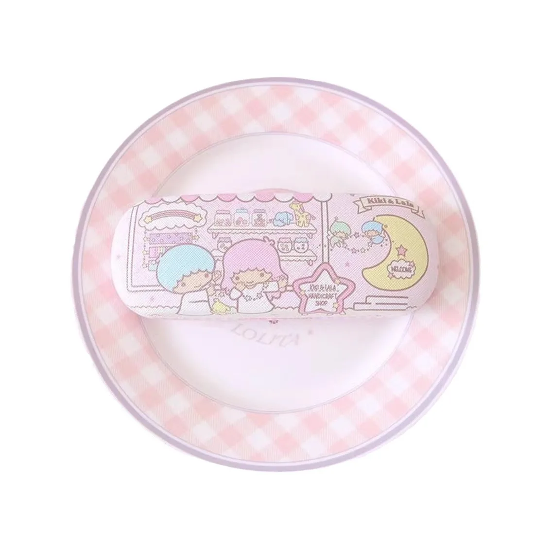 Sanrio Hello Kitty Cinnamoroll Kuromi custodia per occhiali miopia scatola portaoggetti per occhiali Anime Kawaii Cute Creative Travel Portable Girls