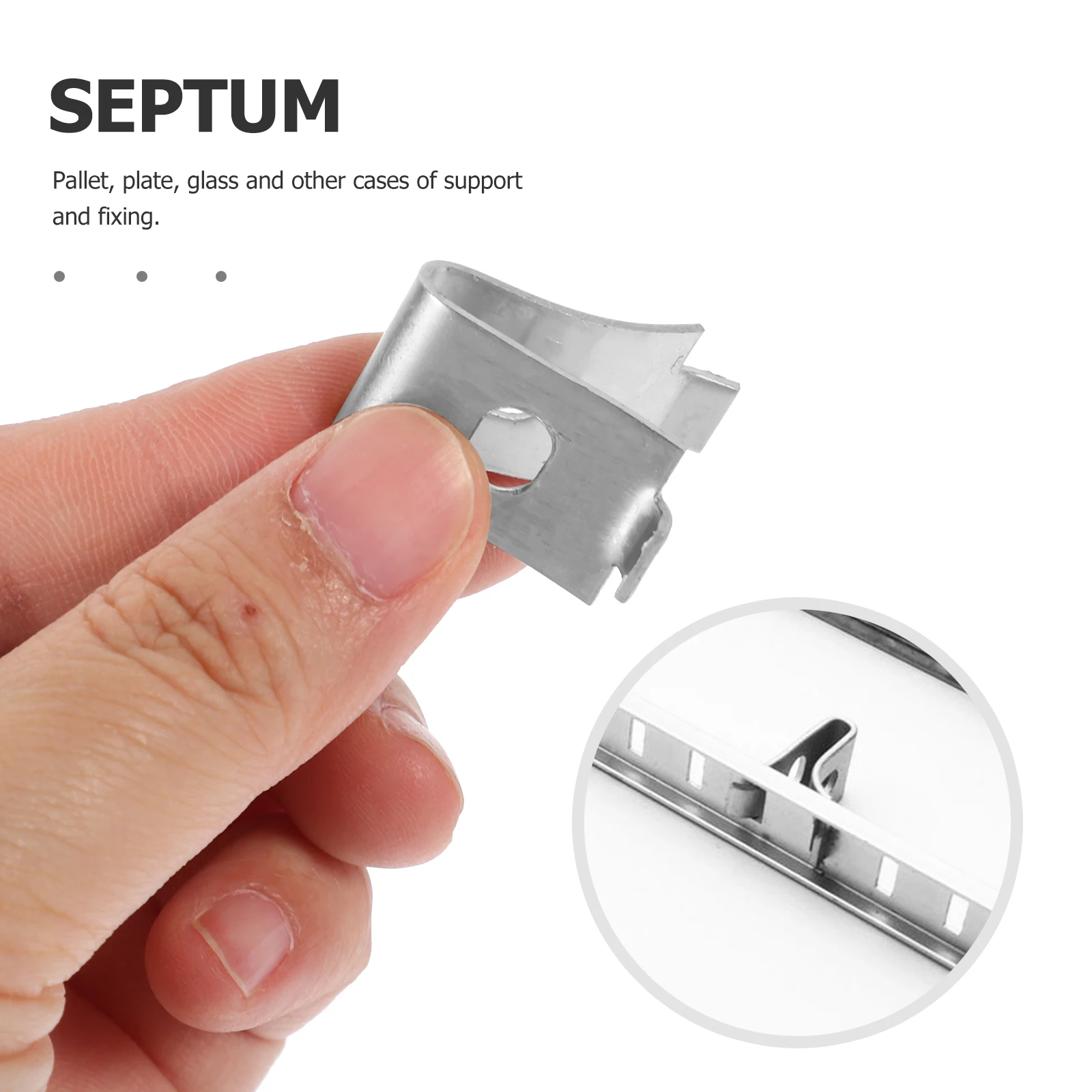 

18pcs Stainless Steel Shelf Clips Pegs Support Brackets Adjustable Glass Holders For Cabinets Shelves Kitchen Wardrobe Storage