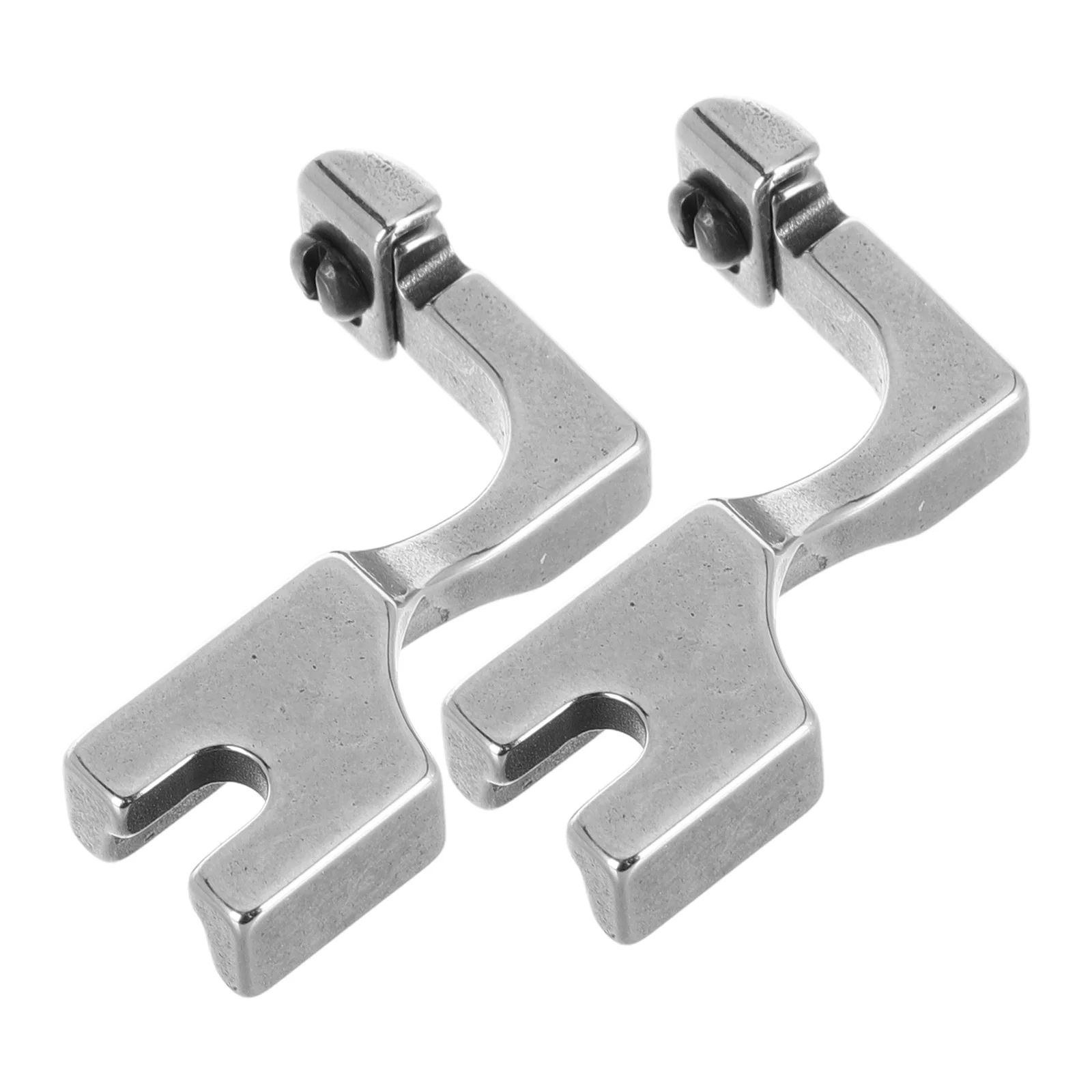 

2Pcs Invisible Zipper Presser Foot Adjustable Guide for Sewing Machine Metal Household Industrial Use Enhanced Control Open Toe