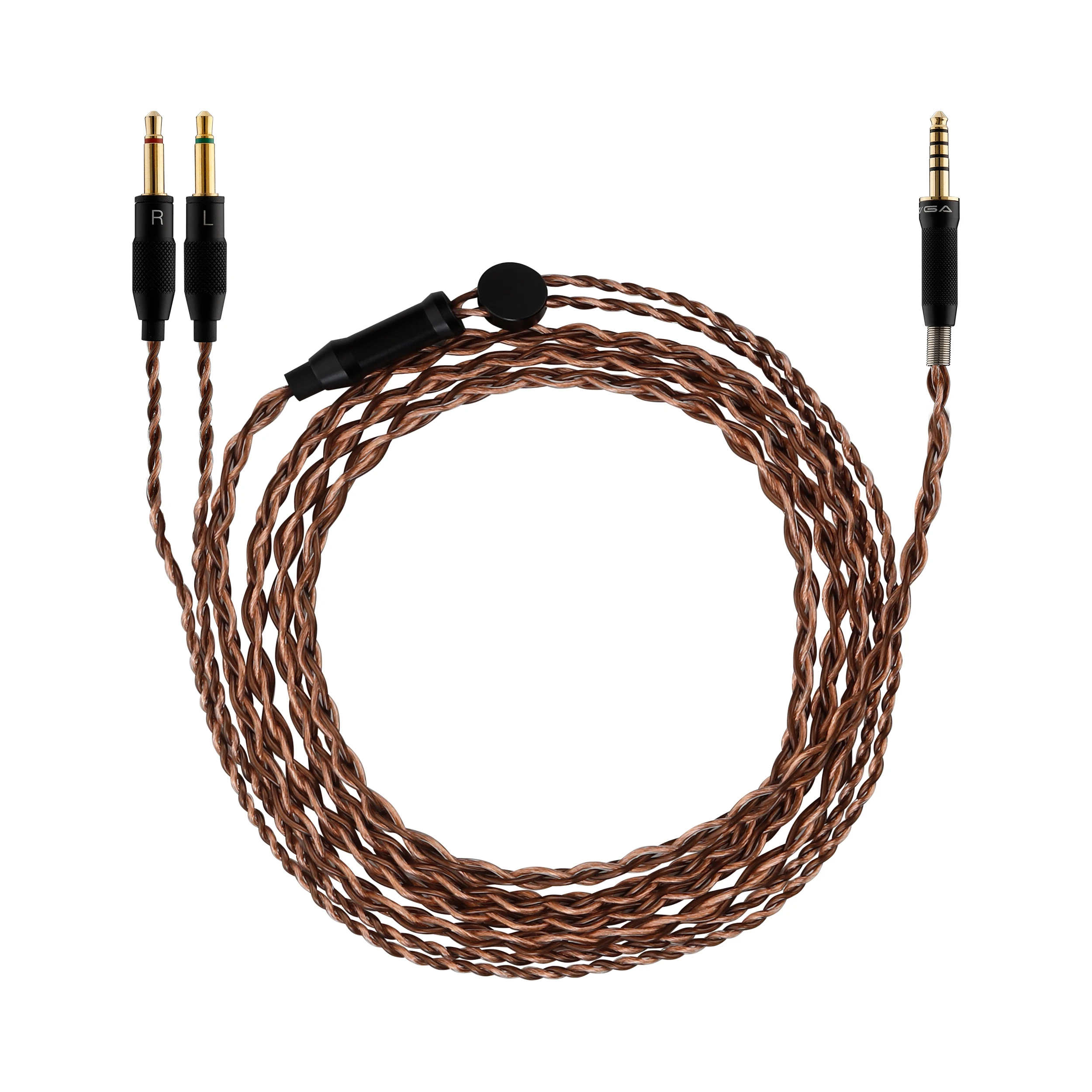 SIVGA Dual 3.5mm Fêmea para 4.4mm Balanced Jack 6N Cabo de Áudio de Fone de OCC de Cobre de Cristal Único para SV023/LUAN/ANSER