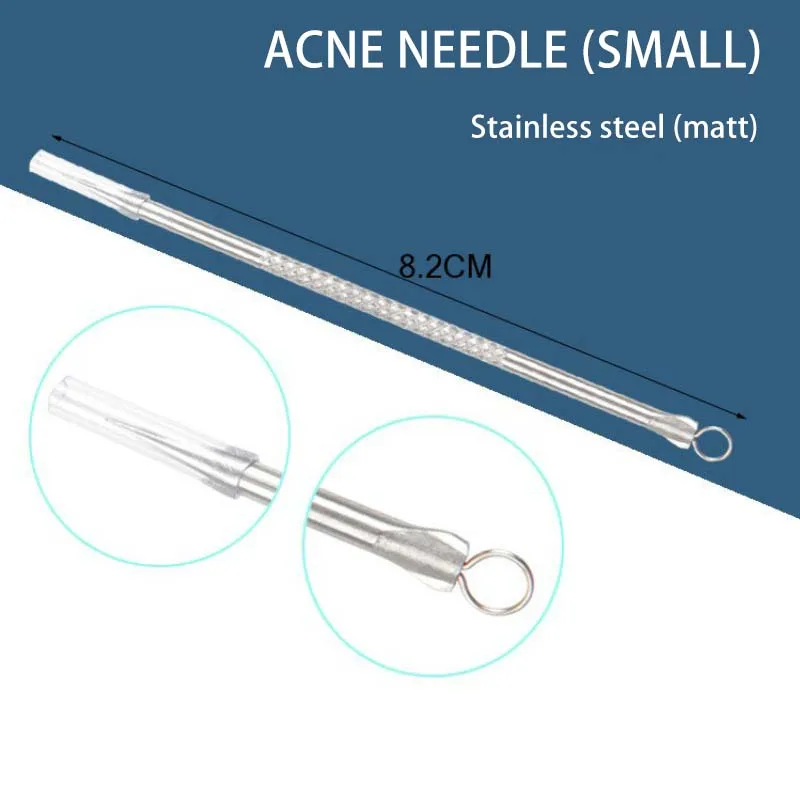 1pc Stainless Steel Blackhead Comedone Acne Blemish Extractor Remover Face Skin Care Pore Cleaner Needles Remove Tools Hot