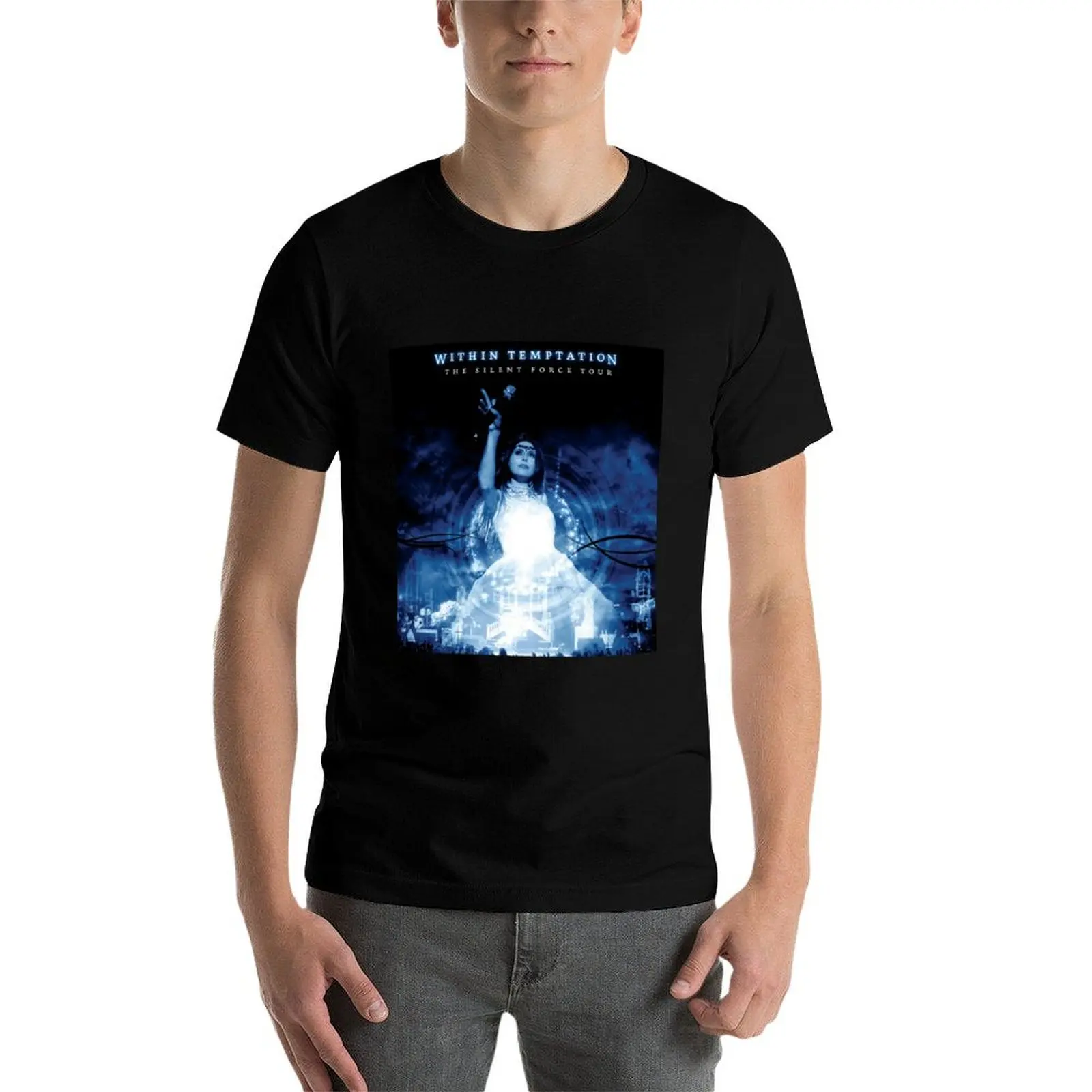Within Temptation the silent force tour T-Shirt Summer Fashion Casual Tee Shirt - view 4