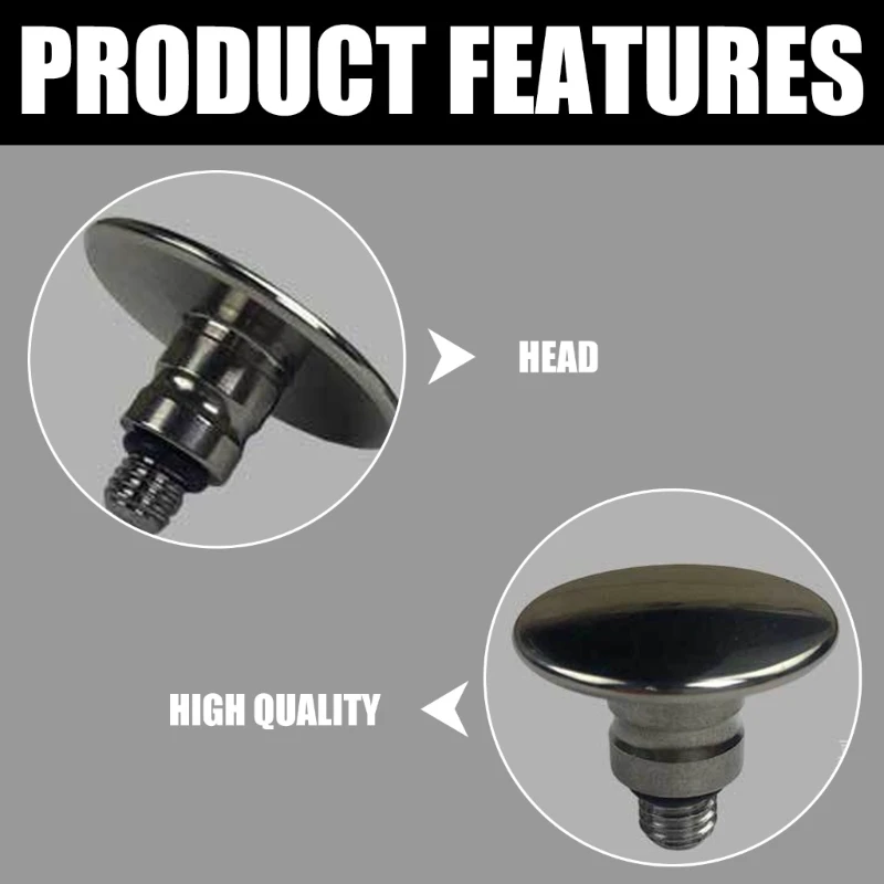 

Auto Dent Maintenance Paint Car Dent Repair Tool Dent Hook Tip Accessories Titaniums Alloy Head 5/16" Thread T3EF