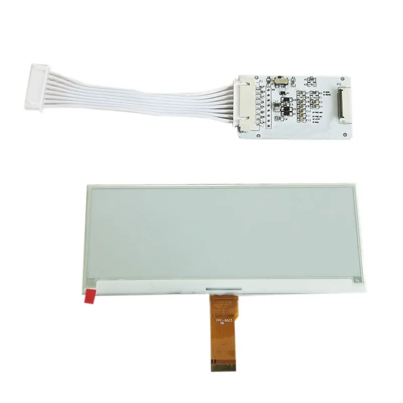 5.84 Inch EK79686AB Controller 768*256 E ink Electronic Ink Screen Supports Partial Refresh Long E-paper Screen