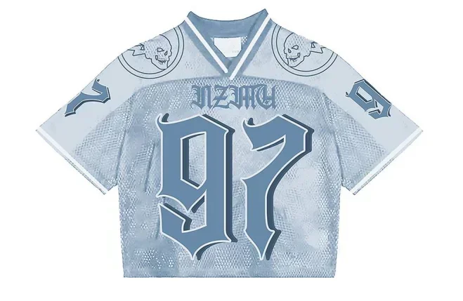 Summer outdoor loose football sportswear 2024 new men and women street Harajuku casual y2k sweatshirt graphic t shirts 2000s