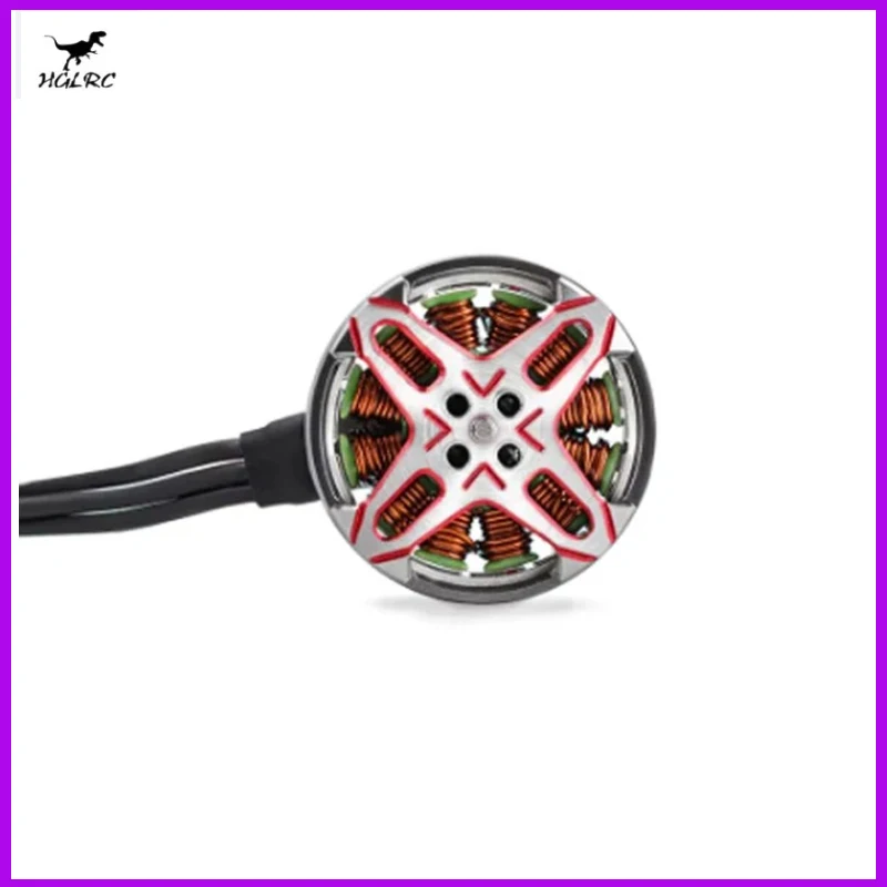

HGLRC SPECTER 2004 1800KV Бесщеточный двигатель 4-6S Совместимый 3-5-дюймовый пропеллер для FPV Freestyle Cinewhoop Дроны с зубочисткой