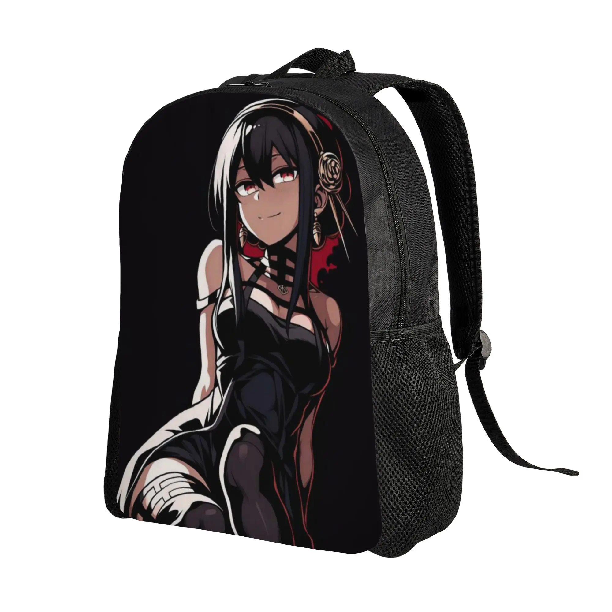 SPY×FAMILY Laptop Bag Back to school season Black  Multi-Function Backpack