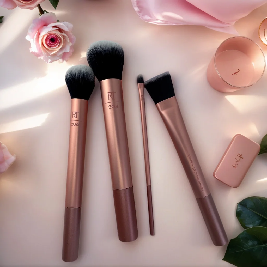 Real Techniques Makeup Brushes Set Soft Fluffy Cosmetics Foundation Powder Face Eyeshadow flashing Makeup Brush Beauty Tools