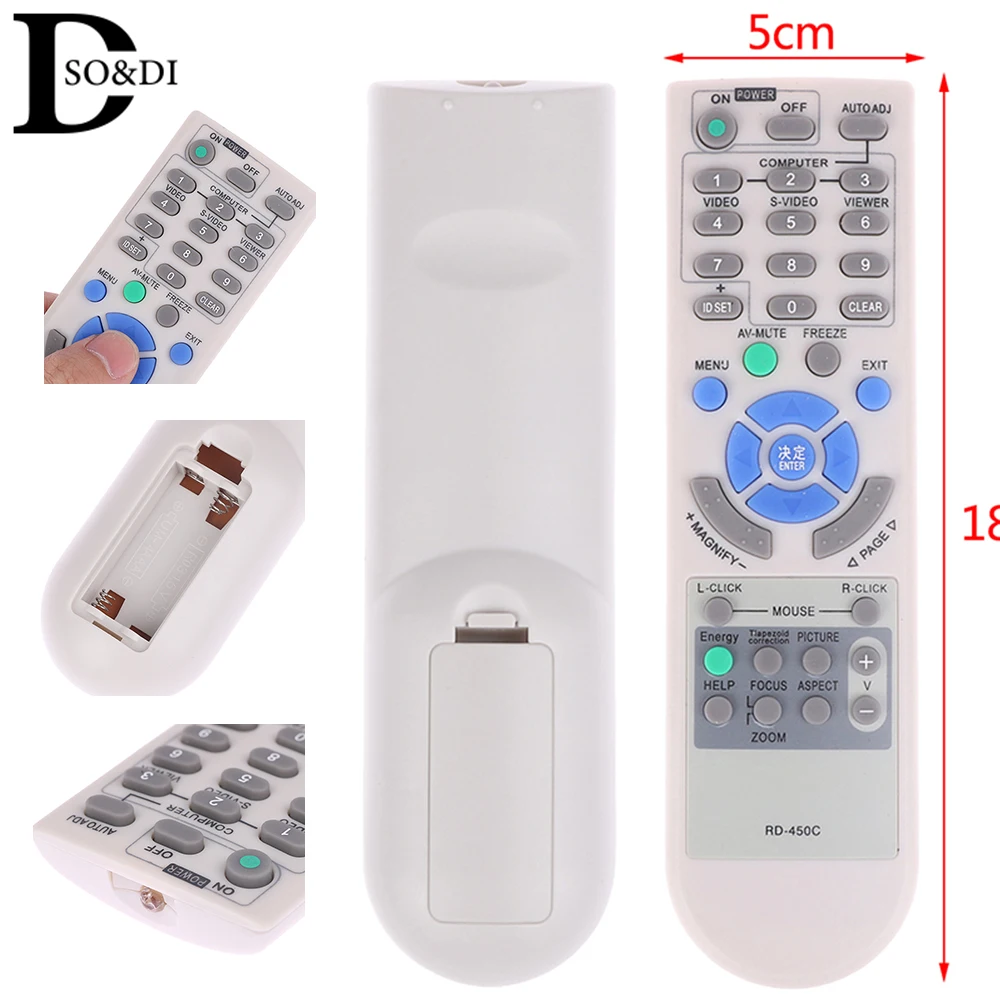 1Pcs High Quality Remote Controller for NEC Projector NP110 NP115 NP210 NP215 NP-VE280X VE281X VE282X VE280