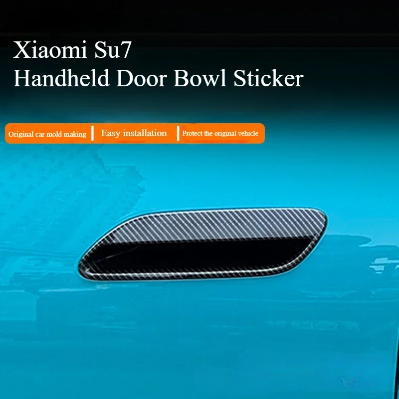 

Applicable to Xiaomi su7 door handle decorative sticker door bowl protective sticker modification protective sticker