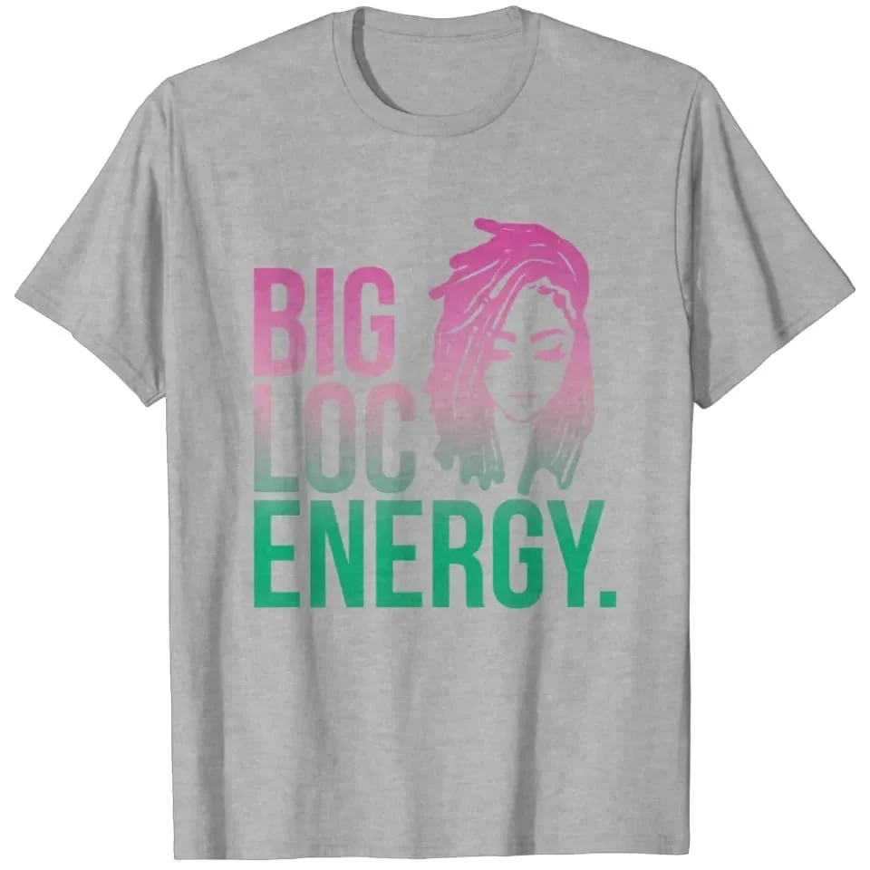 Five Color Matching Big Rock Energy Shirts, Rock T-shirts, Lock Sisters Fashion Street Style T-shirts for Men and Women