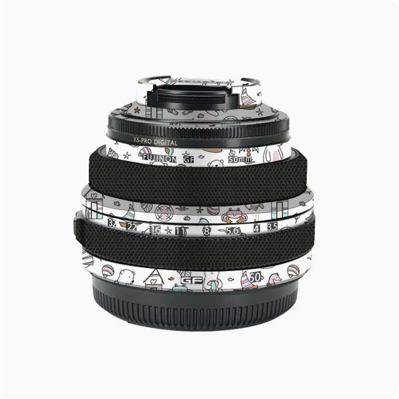 For Fuji Fujifilm GF 50mm F3.5 R LM WR Mockup WRAnti-Scratch Camera Sticker Coat Wrap Protective Film Body Protector Skin