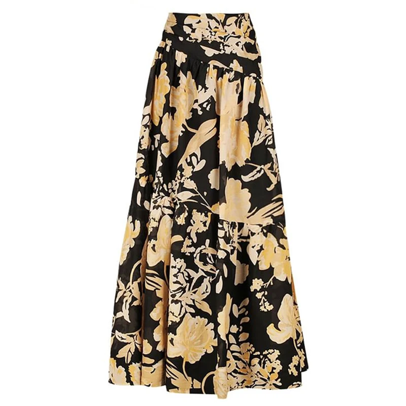 Traje de baño Vintage de una pieza con estampado de flores y hombros descubiertos para mujer, traje de baño de cintura alta, conjunto de Bikini para la playa