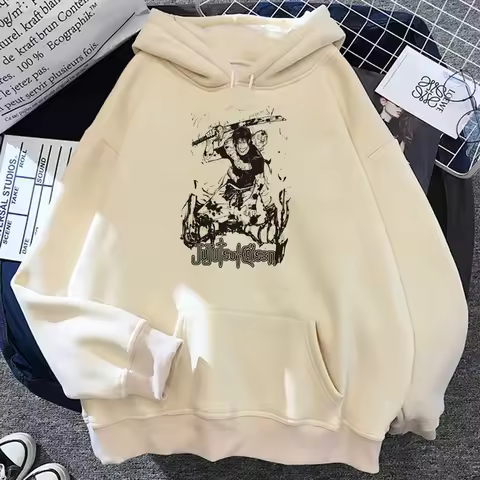 Toji Fushiguro hoodie winter manga designer Japanese modern style girl hoddie winter casual wear patterned elegant