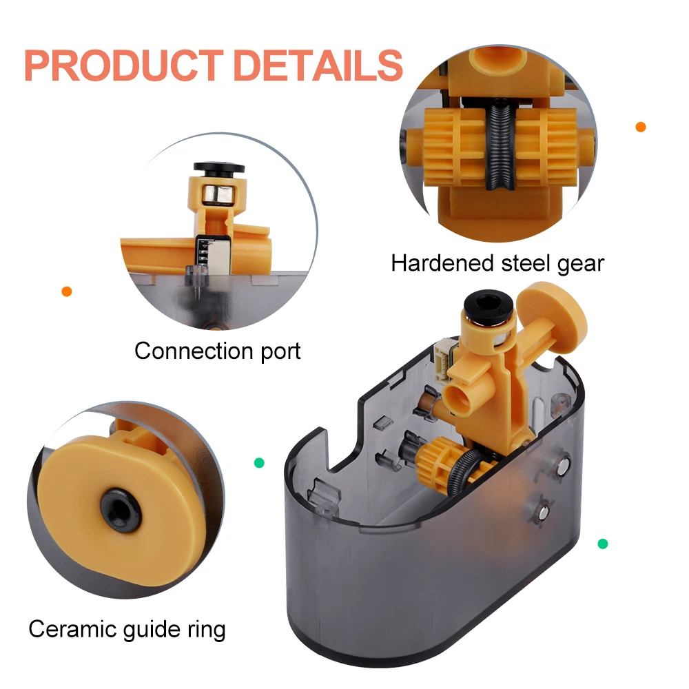 For Bambu Lab A1 A1 Mini AMS Lite Feed Inlet Assembly Left & Right Feeder Filament Funnel Unit Slot 1-4 For Bambulab 3D Printer