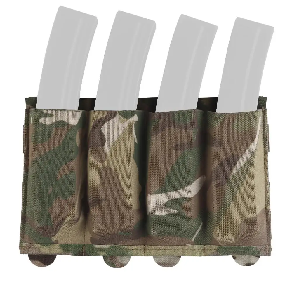 Bolsa táctica Molle para cargadores MP5 MP7 con soporte elástico - imagen 5