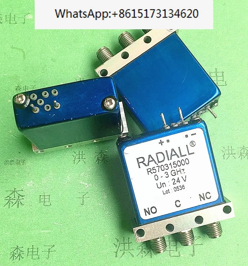 

Radial R570315000 3GHz 24V SMA RF Microwave Coaxial SPDT Switch