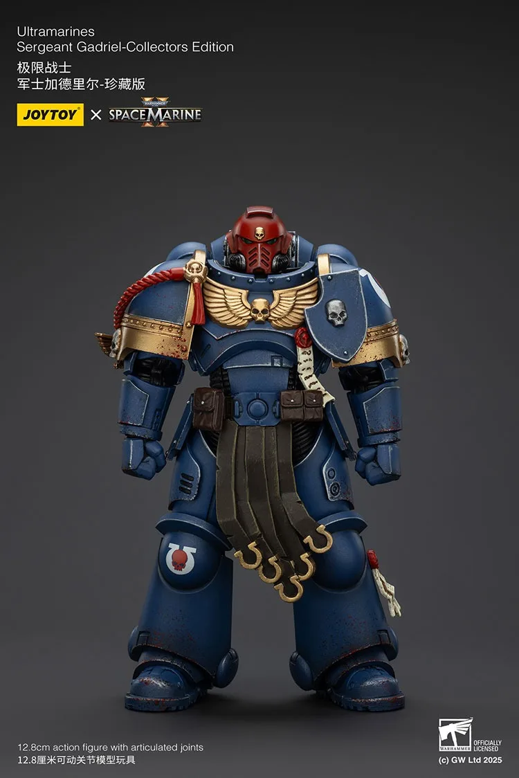

JOYTOY Warhammer 40K Ultramarines Sergeant Gadriel-Collectors Edition Action Figures Doll Collection Decoration Gift Original