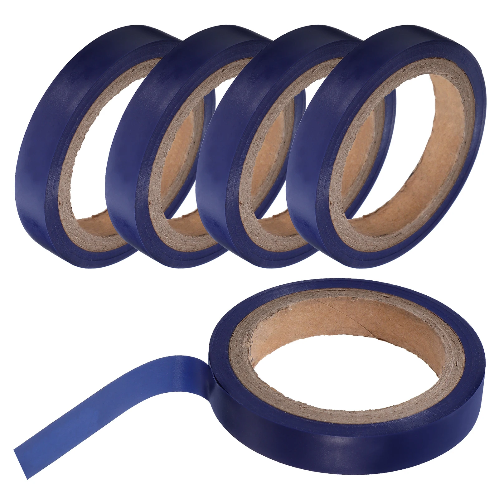 

5pcs Anti-slip Racket Tape Blue Badminton Handle Badminton Grip Tape Strap Durable Tennis Grip Replacement Portable