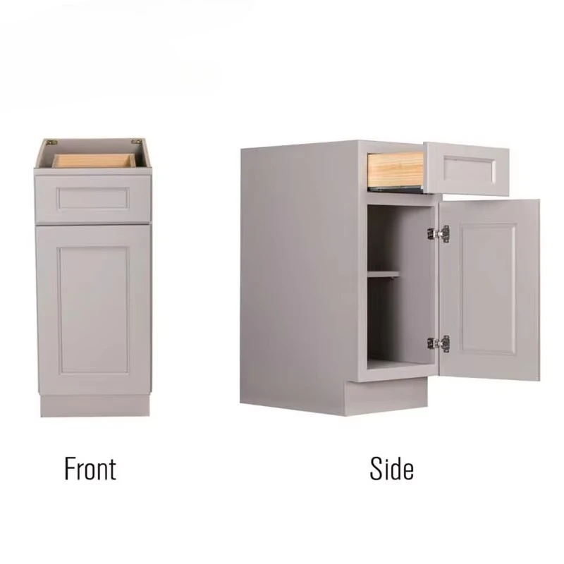 Kitchen cabinets from Chinese factory Solid wood doors & drawer bottom cabinets Modern 3D model design Graphic design Plywood