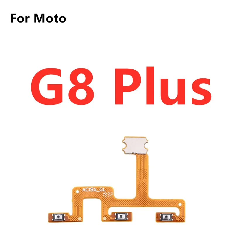 Replacement Repair Part Volume Button Power Switch On/Off Flex Ribbon Cable For Moto E5 G5 G5S G6 G7 G8 G9 Play Plus Power