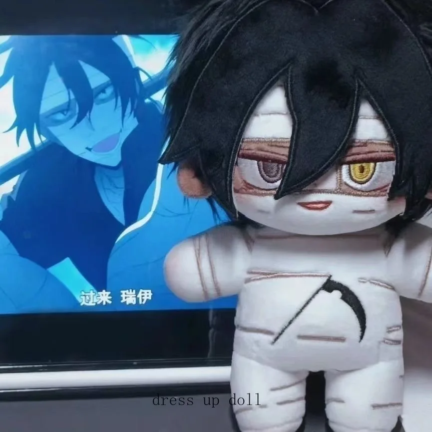 20 سنتيمتر أنيمي ملائكة الموت زاك الصبي أفخم دمية محشوة القطن الجسم أرقام فستان بلوشي اللعب وسادة عيد الميلاد هدية عيد الميلاد