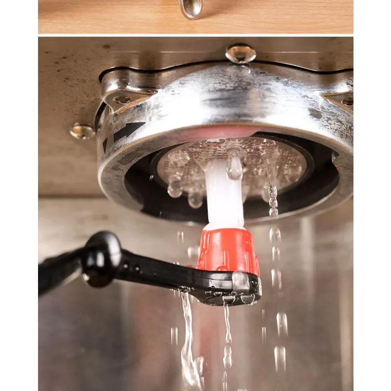 Italian coffee machine cleaning brush, elbow anti-scalding belt spoon brush, special cleaning brush for brewing head