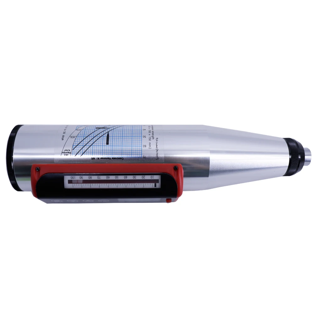 Martillo de prueba de hormigón Digital NDT portátil HT-225Q para rango de prueba de resistencia a la compresión de hormigón 10-70 MPa