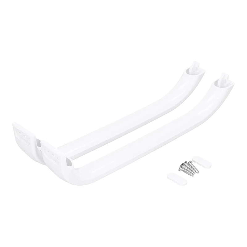 2 Pack Convenient Handles Plastic Refrigerator Handle Kitchen Appliance Parts Perfect for Home Kitchens and Dropship