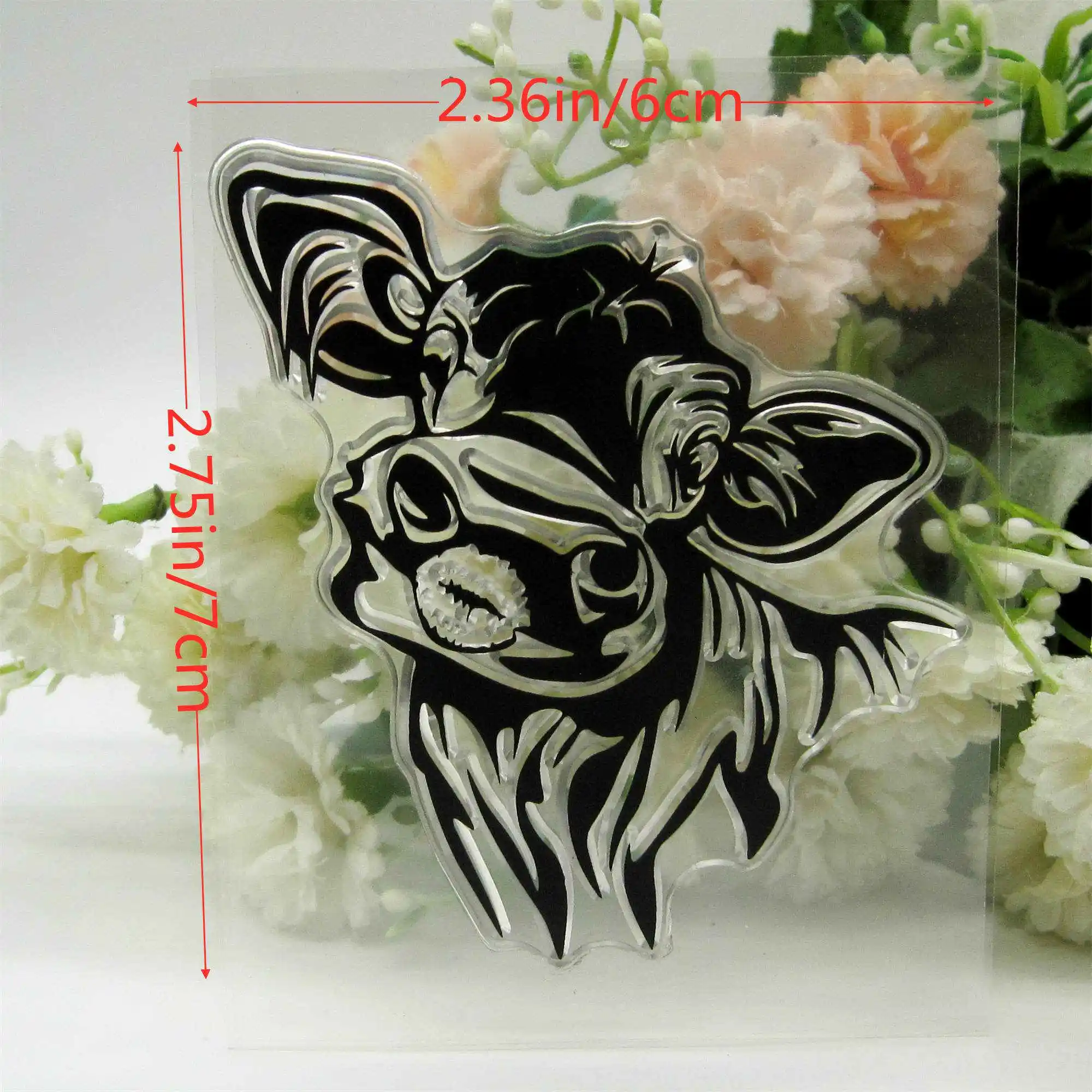 CustomClear Cow Ransparent Clear Stamps Metal Cutting Die Silicone Seals For DIY Scrapbooking Photo Album Card Making