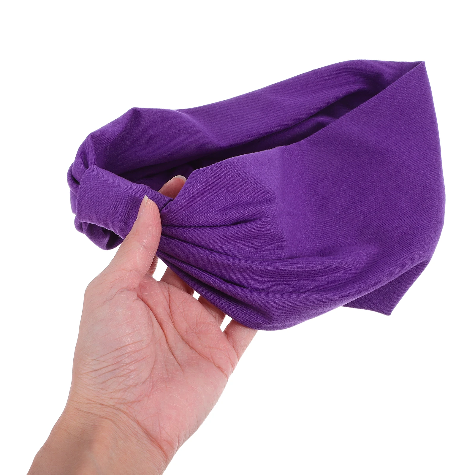 

Sports Headband Running for Women Athletic Headbands Gym Hairband Knotted Wide Sweat Resistant Girls