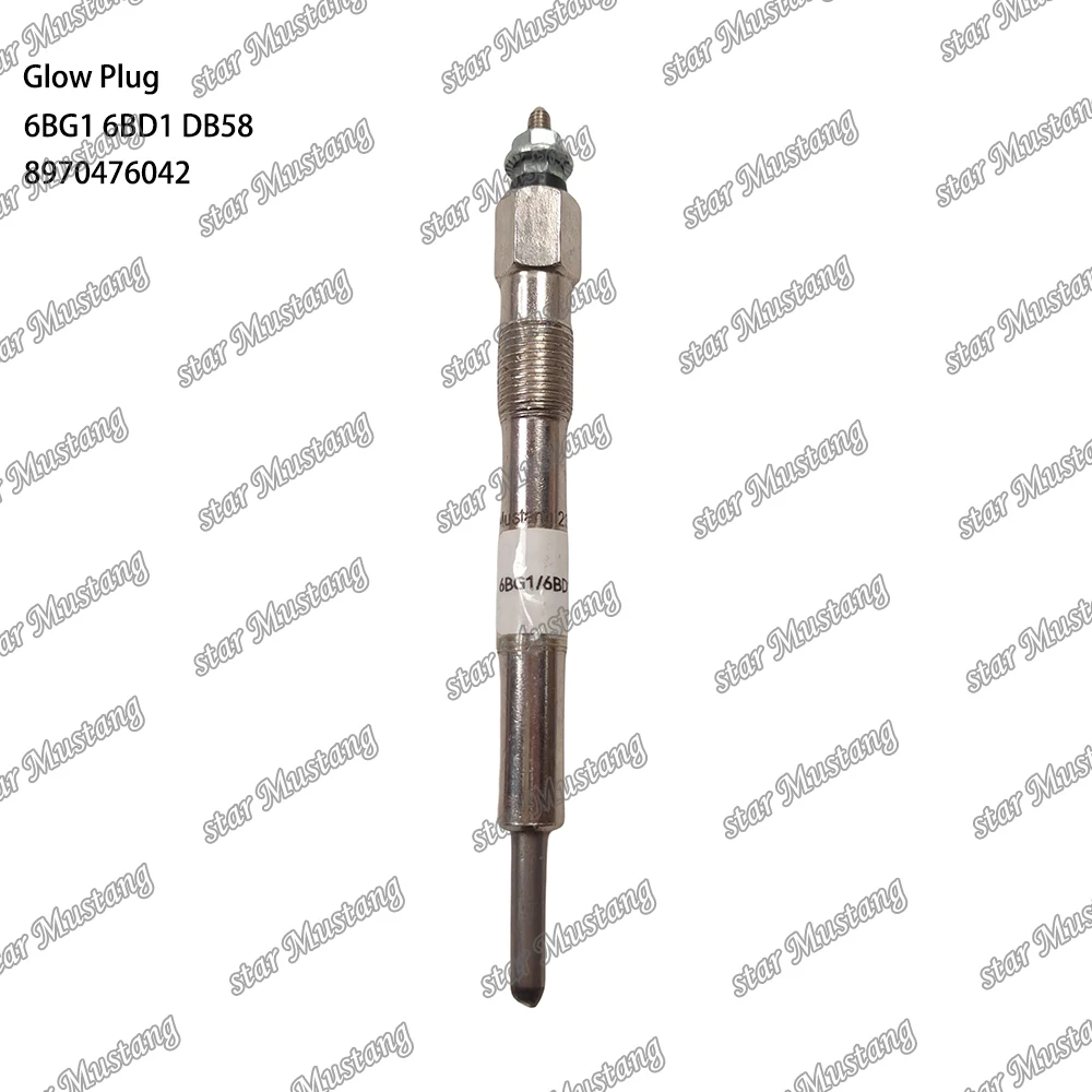 6BG1 6BD1 DB58 Glow Plug 8970476042 Suitable For Isuzu Engine Parts