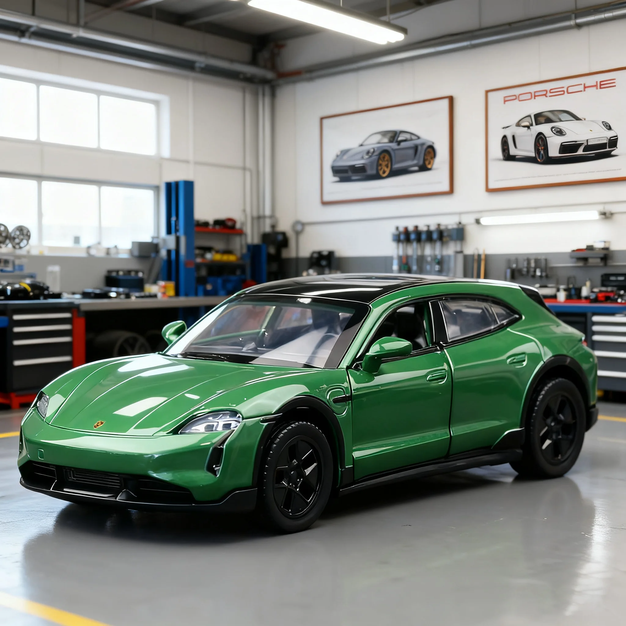 

1:36 Porsche Taycan Turbo S Cross Turismo модель автомобиля из сплава, игрушечный автомобиль, литье под давлением, звук и свет, игрушечный автомобиль для детей, автомобиль