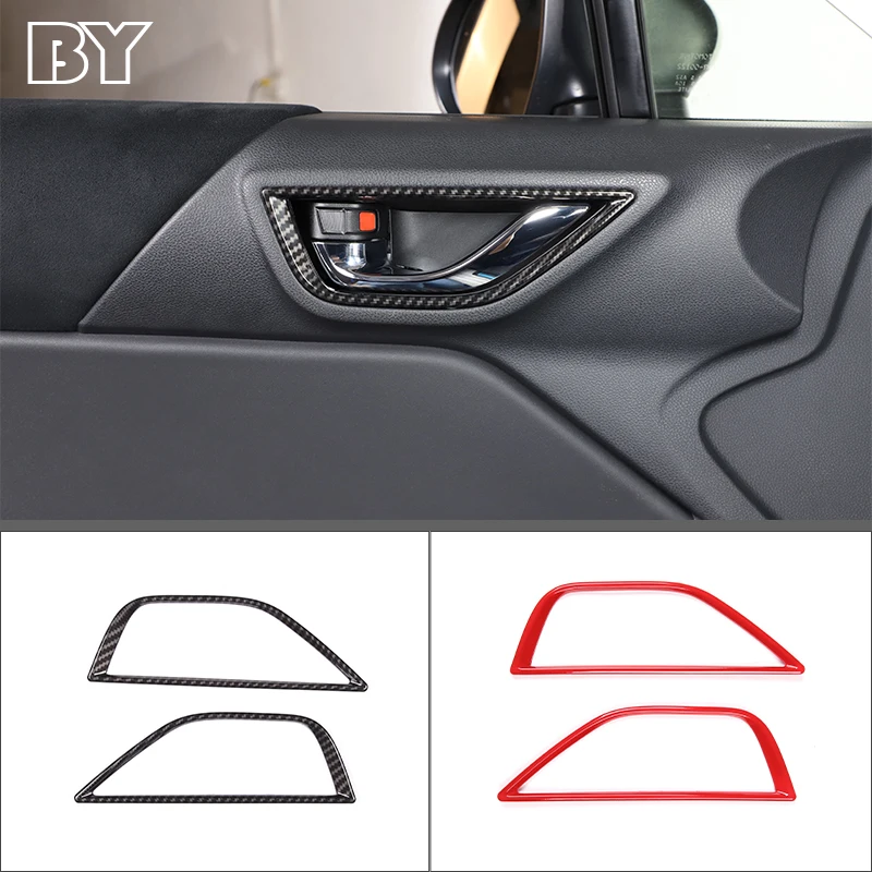 

For Toyota 86/Subaru BRZ 2022 Car Styling ABS Inner Door Handle Cover Trim Frame Sticker Auto Interior Accessories