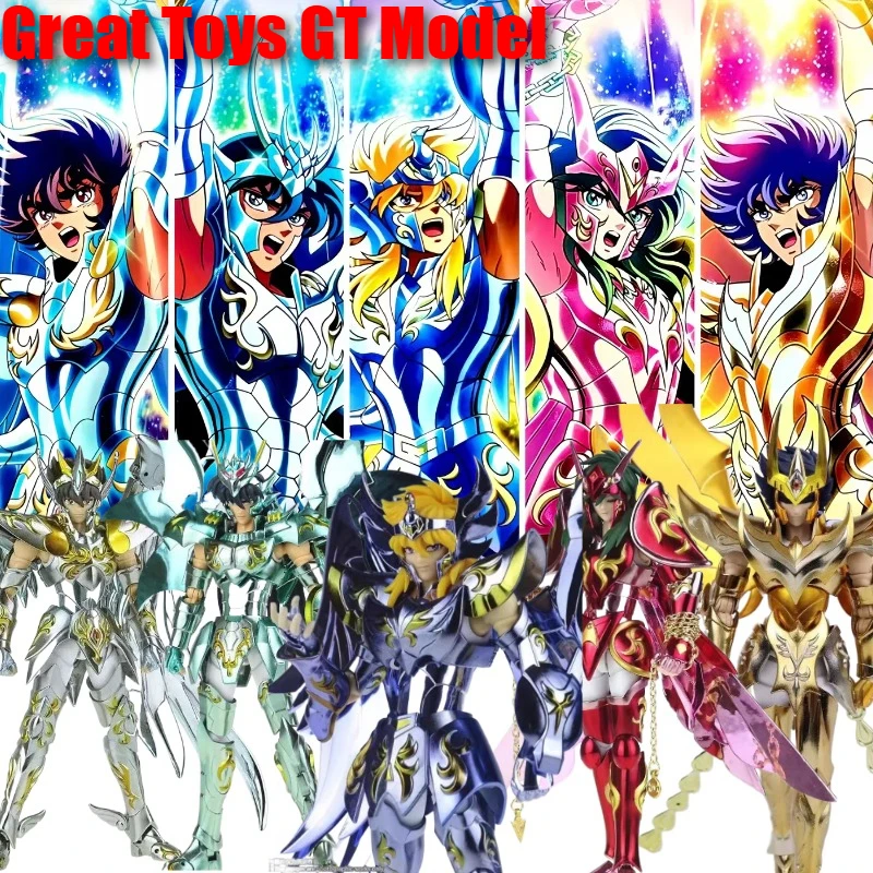 Great Toys GT Saint Seiya Myth Cloth EX Pegasus Dragon Shiryu Hyoga Cygnus Andromeda Shun Phoenix Ikki God V4 Action Figure