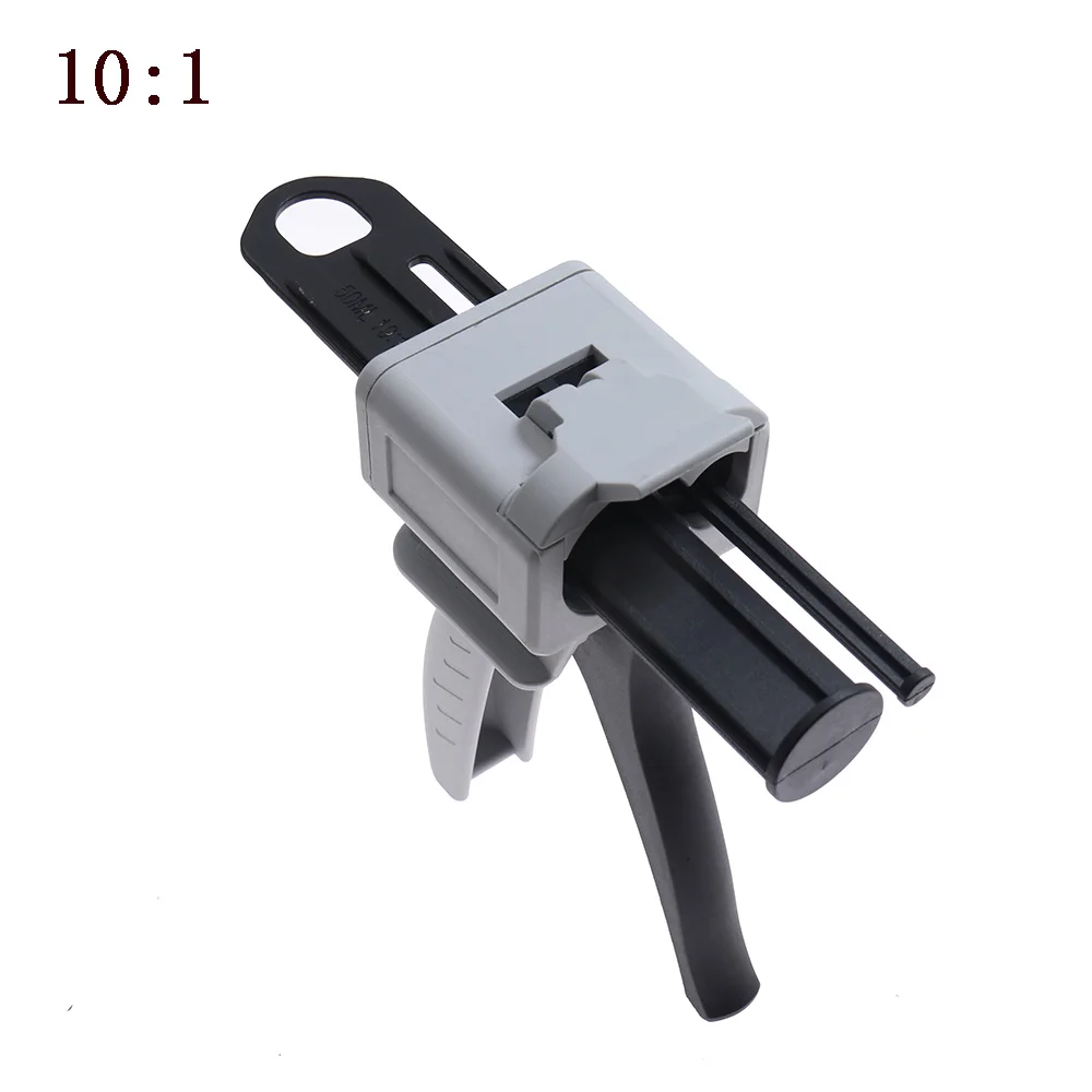 50ml Zwei Komponente AB Epoxy-dichtungsmittel Kleber Gun1:1 2:1 applikator Kleber Adhensive Squeeze Gemischt Handkartuschenpistole Dispenser – Detail 12