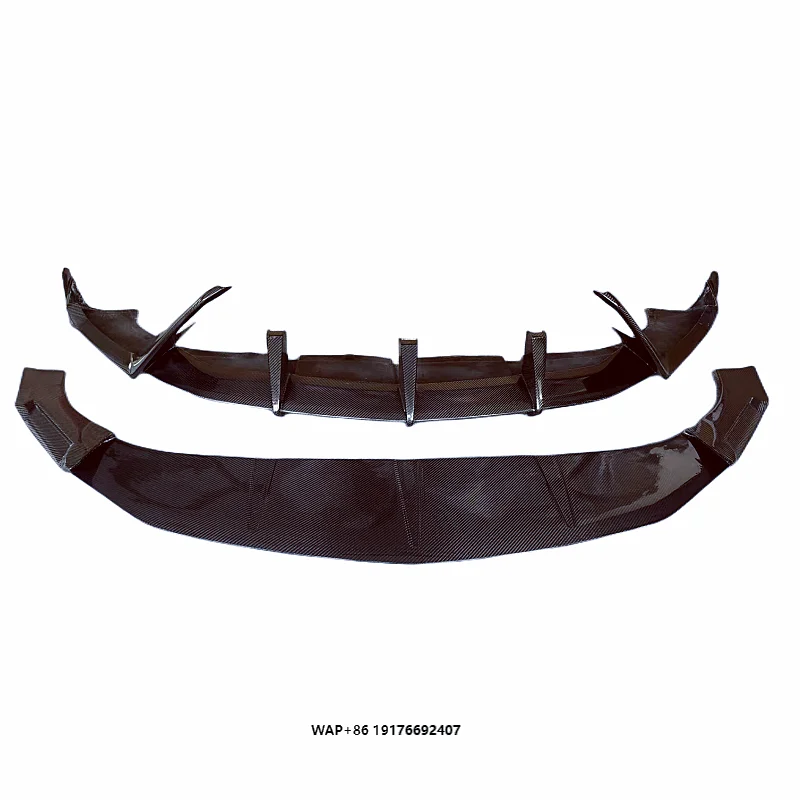 

For URUS Upgrade TC Style Carbon Fiber Front bar Edge Two-piece Body Kit