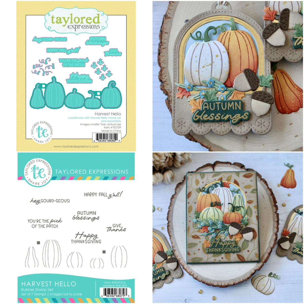 Harvest Hello New Metal Cutting Dies Stamps Scrapbook Diary Decoration Embossing Cut Dies Template DIY Greeting Card Handmade