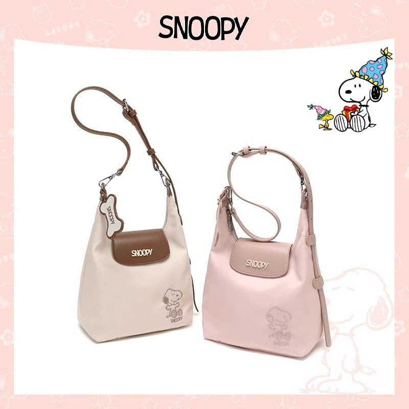 

Snoopy anime cartoon cute single-shoulder bag creative simple high-end girls' commuting handbag crossbody bag Christmas gift