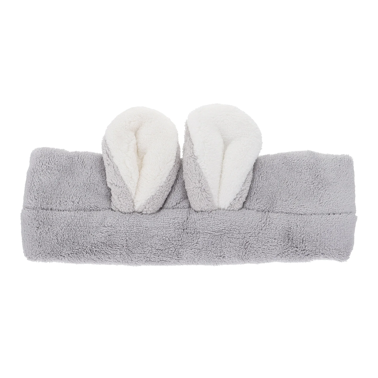 

Cartoon Hairbands Wash Face Bands Stretchy Headband Rabbit Ears Grey Child Makeup Breathable Elastic Hair Ties