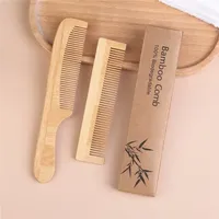 머리핀 High Quality Massage Wooden Comb Bamboo Hair Vent Brush Brushes Hair Care and Beauty SPA Massager Hair Care Beauty Health