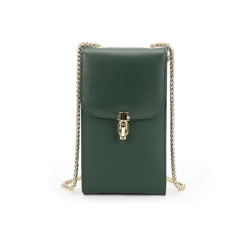 2023 Small Square Fashion Shoulder Bags for Women Flap Crossbody Chain Bag Leather Purse Female Messenger Handbags Phone Wallet